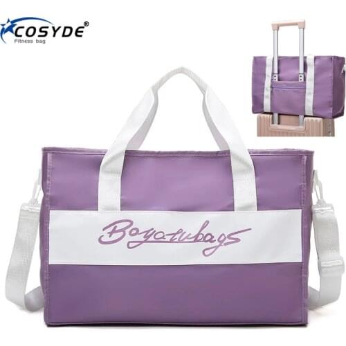 2021 New Dry Wet Gym Bag Travel Yoga Bag Outdoor Luggage Weekend Fitness Women Men Training Handbag Shoulder Sports Swimming Bag