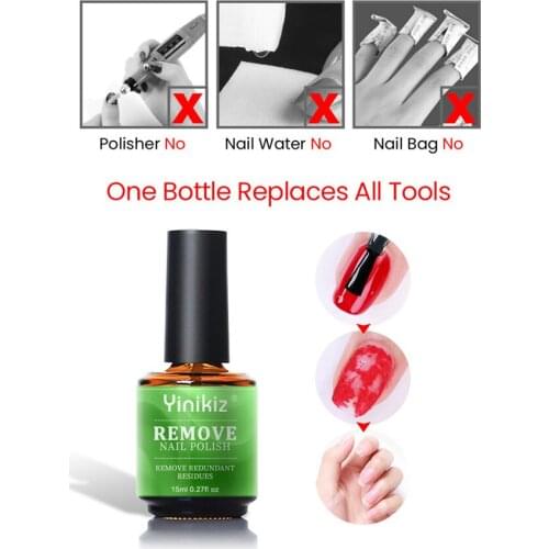 New 15ML Nail Gel Polish Burst Magic Remover Soak Off UV LED Nail Polish Cleaner Nail Removing Glue 0627#30