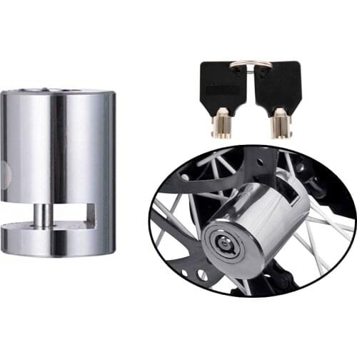 Anti-Theft Disc Brake Lock Stainless Steel Motorcycle Security Brake Lock System Waterproof Bicycle Electric Mountain Bike Locks