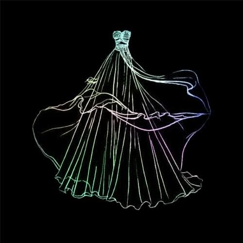 Die Cutting dies The beautiful fairy skirt dress metal crafts paper die-cutting Scrapbooking /DIY embossing Valentines Day