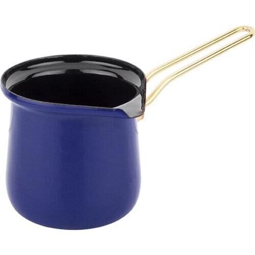 Modern Tantitoni Navy Blue Gold Enamel Coffee Pot 500 ml чайник tea set чайник заварочный teapot أواني الشاي