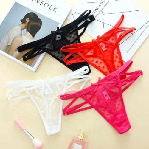 Women g-string sexy lace underwear ladies panties lingerie bikini underwear pants thong intimatewear 1pcs/lot js8016