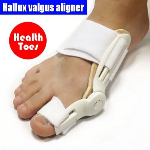 1 Pair Hallux Valgus Aligner Foot Thumb Rehabilitation Big Toe Separator Alluce Valgo Adjustment Toe Corrector Feet Care