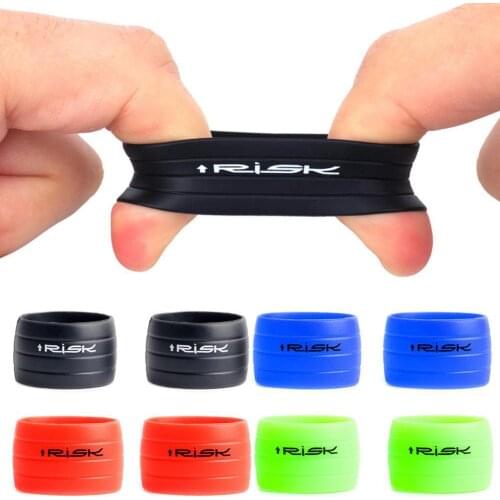 A Pair Anti-skip Bicycle Handlebar Tape Road Bike Fixing Belt Ring Sleeve Winding Bend Bar Strap Waterproof Sleeve Plug Pcover