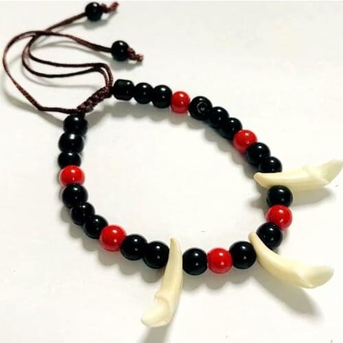10 pcs Adjustable Teeth Simple Bracelet Tooth Bracelet Jewelry Gift