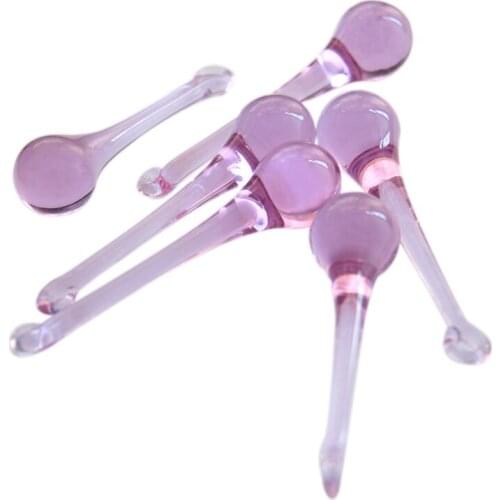 16X60mm/20x80mm Lilac Crystal Chandelier Glass Prism Drops Pendants Lighting Parts For Home Decoration