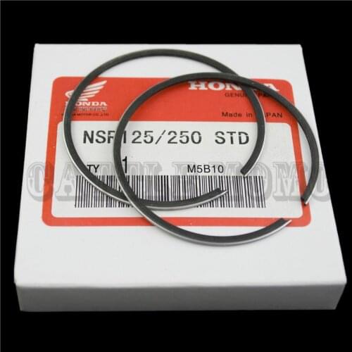 2XSet Free shipping Motorcycle Engine PISTON RING For HONDA NSR125 NSR250 Piston Rings For 2 Cylinders