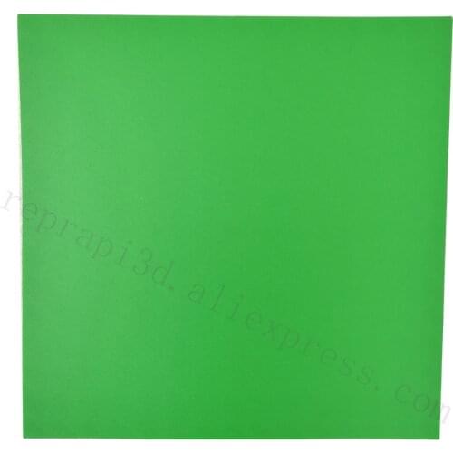 5pcs 220x220mm Green Heated Bed Sticker W/ Buildtak Prusa I3 Heated Plate Build Plate Tape F/ Wanhao I3 Anet A8 A6 3D Printer