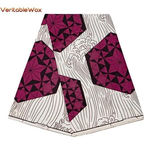 2020 Africa Ankara Polyester Fabric Print Cloth Sewing Quilting Fabrics for Patchwork Needlework DIY Handmade Accessories FP6270