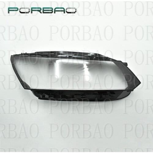 Car Front Lampshade for Passat B8 US version 2018 2017 2016 Headlight Lenses Cover Replacement Auto Maks Shade