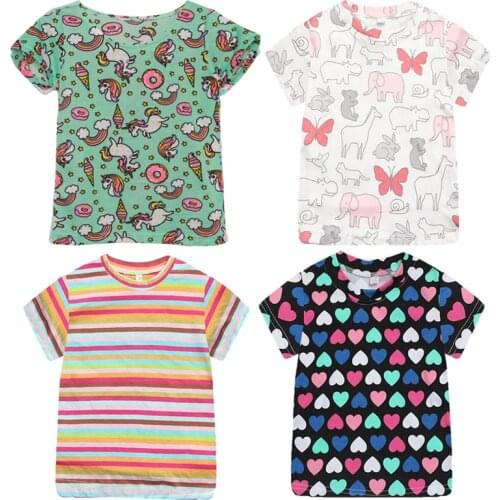 Летние футболки для девочек Buddinfant China At AliExpress
