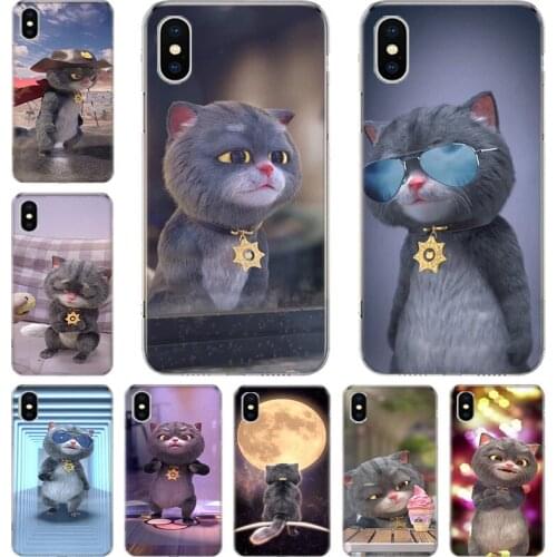 Cartoon tabby cat Phone Case For Iphone 12 Mini 11 Pro XS Max XR X 8 7 6 6S Plus SE 2020 5 5S SE Cover Shell Coque
