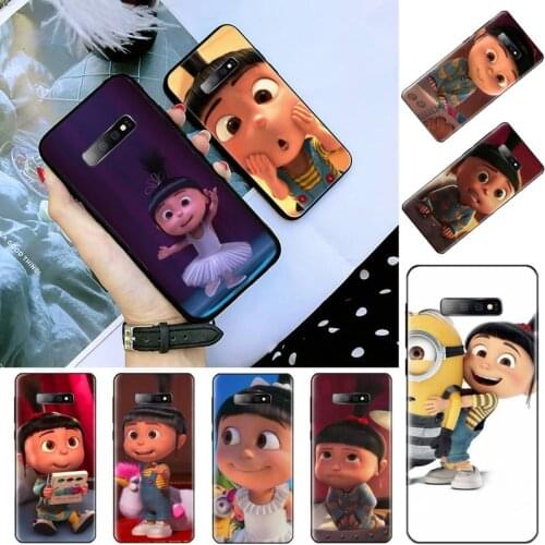 Despicable Me girls Phone Case For Samsung galaxy S 7 8 9 10 20 edge A 6 10 20 30 50 51 70 note 10 plus