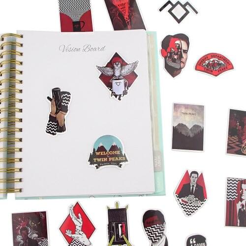 JY241 18 Pcs/set Classic Movie Anime Stickers Poster Kids Toys DIY Phone Laptop Luggage Wall Notebook Car Graffiti Sticker Gift