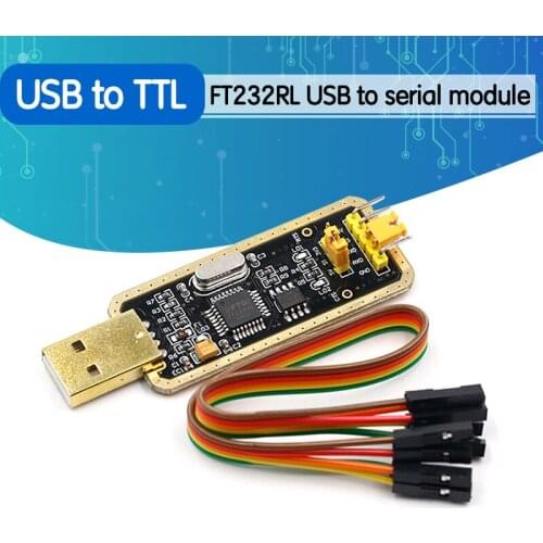 FT232 FT232BL FT232RL USB 2.0 to TTL Level Download Cable to Serial Board Adapter Module 5V 3.3V Debugger TO 232 support win10