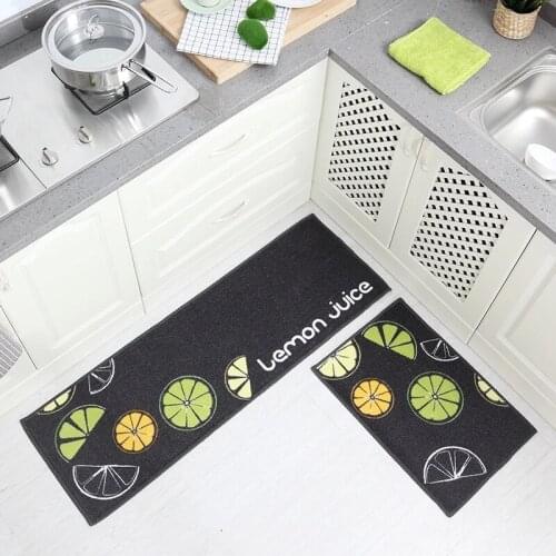 Japan Style Kitchen Mat Set Oil-proof Water Absorption Kitchen Carpet Long Size Floor Rugs For Sofa Area Bedside Hallway Doormat