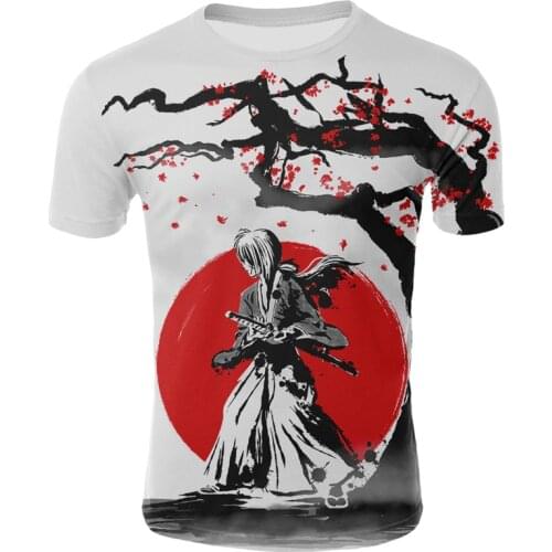 2021 new summer mens T-shirt Dragon Ball series pattern 3D printing trend street casual fashion mens T-shirt