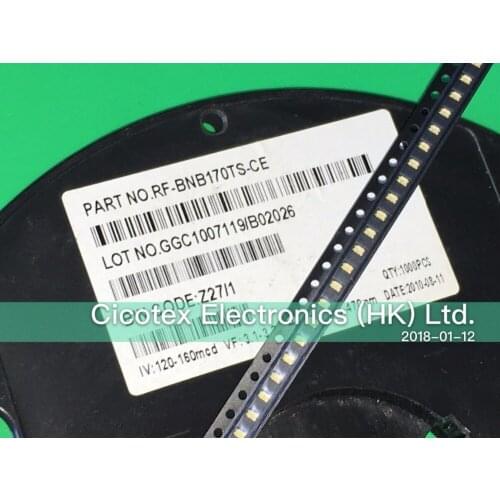 100pcs/lot RF-BNB170TS-CE SMD MINI TYPE LED LAMPS 120-160mcd 3.1-3.2V 467.5-470nm