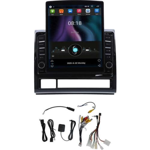 9.7in GPS Navigation Display Bluetooth Wifi Handsfree Car Stereo Radio Fit for Tacoma 2005-2013