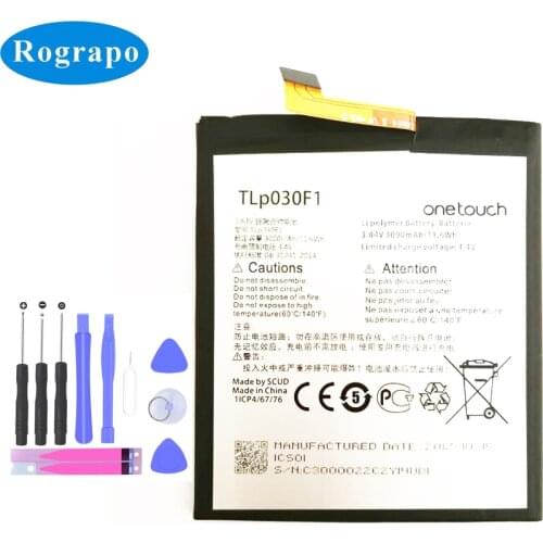 3000mAh Replacement Battery For Blackberry DTEK60 DT60BATT BBA100-1, BBA100-2 / Vodafone Smart Platinum 7 VDF900 Mobile Phone