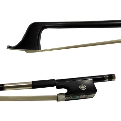 1pcs of High Quality Advanced strong black Carbon Fiber Cello Bow Black carbon fiber White Horse Hair Cello Parts