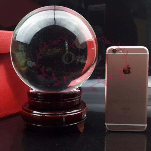 Free Shipping Large150mm Rare Clear Asian Quartz Feng Shui Ball Crystal Ball Sphere Fashion Table Decor Good Luck Ball