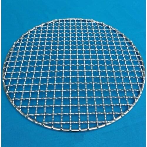 Diameter 330mm Round Stainless Steel 304 Grill Net BBQ Grill Meshes Filter Netwo High quality NE