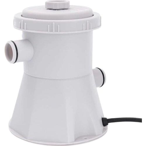 Electric Swimming Pool Filter Pump UK Plug Swimming Pool Pump Filter Kit Paddling Pool Pump Water Cleaning Tool 220V