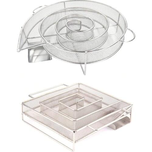 Hot Cold Smoke Generator For BBQ Grill Or Smoker Wood Dust Hot And Cold Smoking Salmon Meat Burn Cooking Stainless Bbq Tools