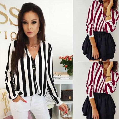 Блузки в полоску GuliriFei China At AliExpress