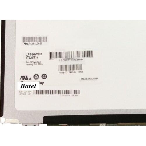 LP156WH3 (TL)(S1) TL S1 New Laptop 15.6" WXGA Glossy Slim LED LCD Screen LP156WH3-TLS1 40 Pins LP156WH3 TLS1 Panel Replacement