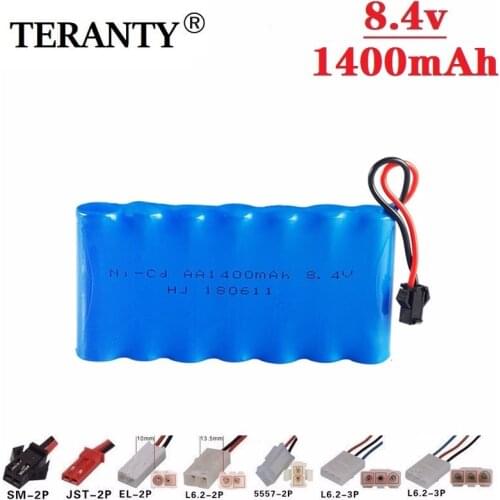 M Model ) 8.4v 1400mah NiCD Battery For Rc toys Car Tanks Trains Robot Boat Gun Ni-CD AA 700mah 8.4v Rechargeable Battery 1Pcs