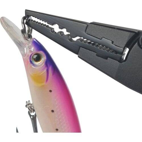 Aluminum Alloy Fishing Pliers Grip Set Split Ring Cutters Line Hook Recover Fishing Tackle High Quality Portable Fishing Tool