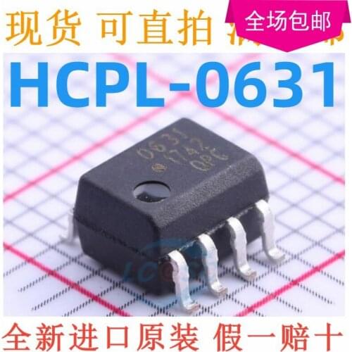 New 10pcs/lot HP631 HCPL-0631 HCPL-0631-500E 631 0631 SOP-8