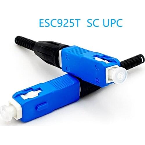 ESC925T SC UPC Single-Mode SC UPC Optical Fiber quick connector SC Embedded type 50/100/200PCS