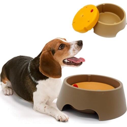 2020 Portable Pet Dog Feeding Food Bowls Puppy Slow Down Eating Feeder Dish Bowel Prevent Obesity Dogs Supplies Dropshipping