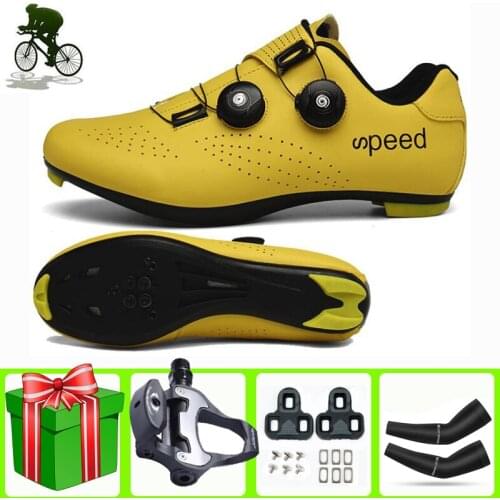 Professional Road Cyling Shoes Men Sapatilha Ciclismo Spd-SL Women Bike Cleat Bike Sneakers Zapatillas Bicicleta Carretera