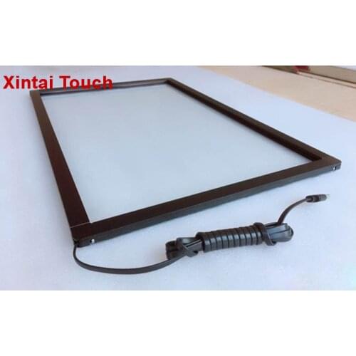 Real 10 points customized multi IR touch screen with active area dimension 370mmX225mm
