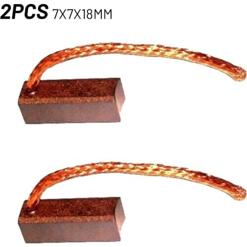 Carbon Brushes CAR Truck Car Fan Blower WIPERS CLIMATE 7x7x18mm Power Tools Carbon Brushes Workshop Equipment
