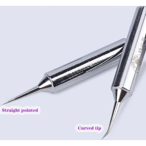 Black Horse 900m-T-JS 900m-T-FI Welding Tool Lead-Free Sharp Solder Iron Head Tips 0.15mm Replacement Soldering Bit Welding Tool