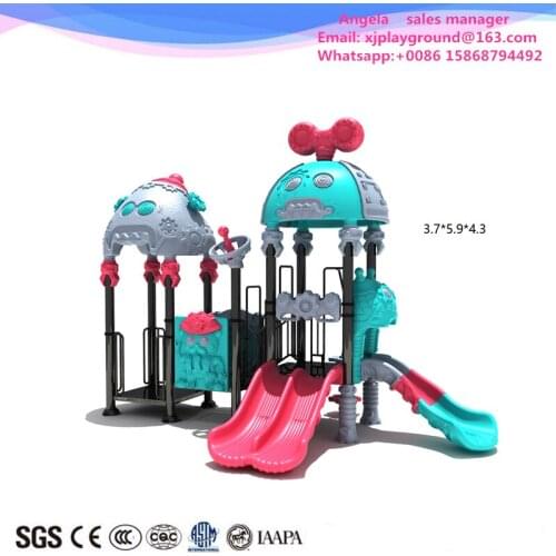 High Quality New Style Small Plastic Slide For Park