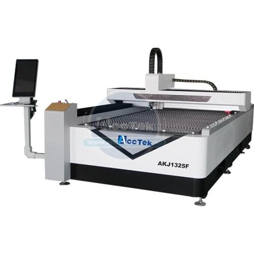 1325 the fiber laser metal cutting machine cnc laser cutter metal steel sheet 500w Raycus laser source