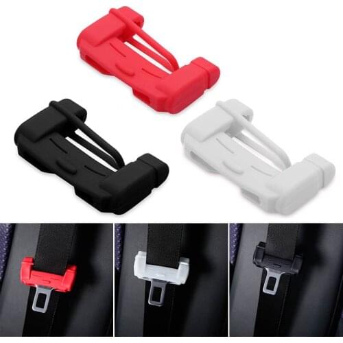 2x Car Safety Belt Buckle Cover For Honda Civic Accord Jazz Fit CRV XRV Nissan X-Trail Juke Qashqai
