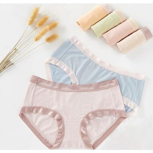 3PCS/Set Modal Sexy Panties for Woman Underwear Womens Underpants lingerie femme sexy Girls Lingerie Briefs Comfort lenceria