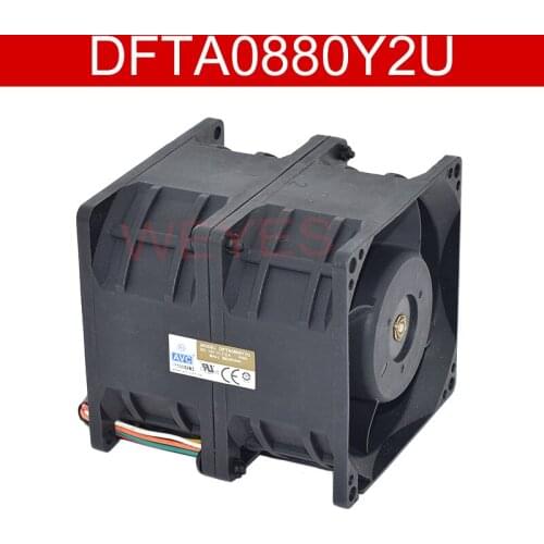 Original For Authentic DFTA0880Y2U 7.2A 8080 8 cm Car Supercharged Utra-violent Fan 12V