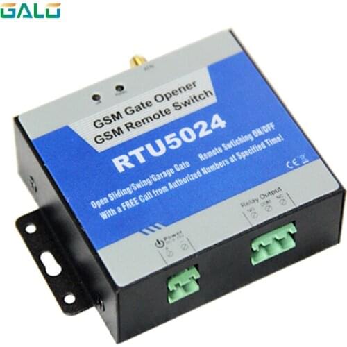 GSM Garage Gate Opener RTU5024 Authorized 200 Users Multiple Applications(Bollards/ Barriers/Shutters /Access Doors Or Machines)