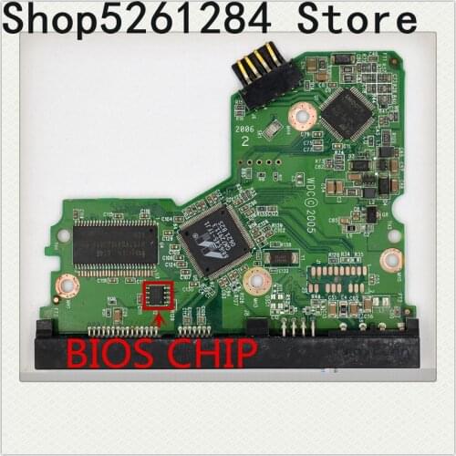 HDD PCB logic board / Board Number : 2060-701335-005 REV A , 2060 701335 005 , 2061-701335-B00 , WD800BD WD1600JS 80G ,160G