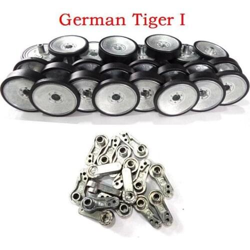 Henglong 3818 3818-1 1/16 1:16 German Tiger I RC Heavy Tank Upgrade parts Steel Gear box with motor/Metal track/metal wheel hub