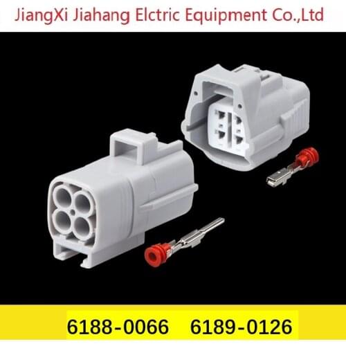 6188-0066 6189-0126 Freeshipping 200sets DJ7045Y-2.2-11/21 4Pin AMP Car Electrical Wire Connectors for VW,BMW,Audi,Toyota,NISSAN