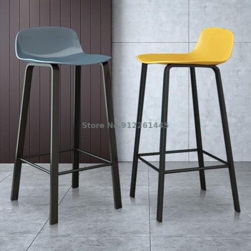 Nordic bar stools modern minimalist high stools home back chairs bar stools bar stools bar stools outdoor chairs